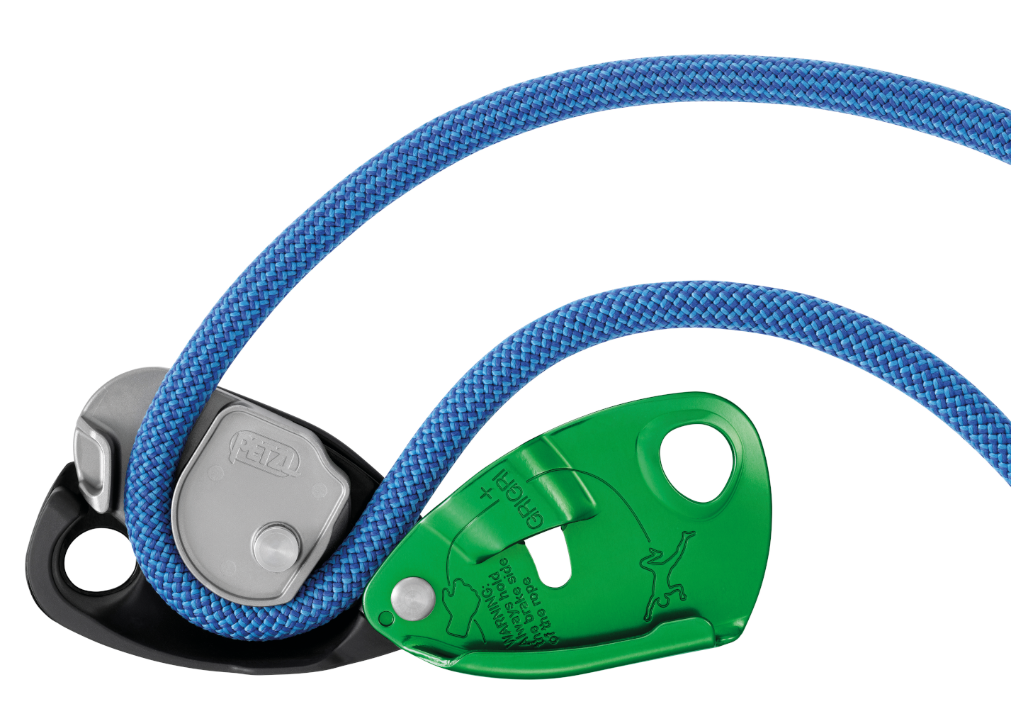 GRIGRI+, en säker hjälplåsande repbroms från Petzl