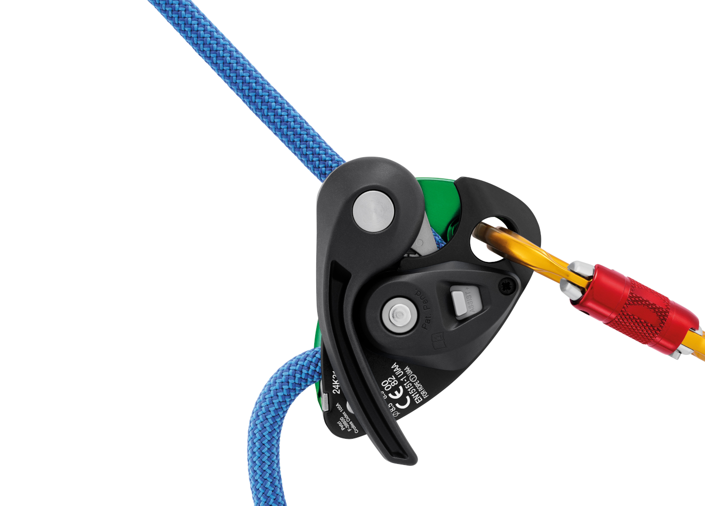 GRIGRI+, en säker hjälplåsande repbroms från Petzl