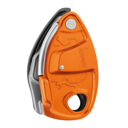 D13A AG GRIGRI+ Orange Hjälplåsande repbroms