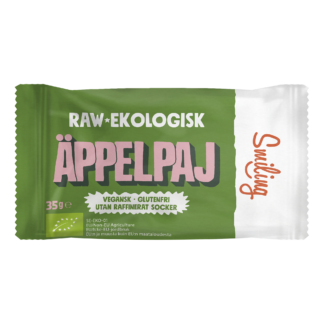 Raw-ekologisk äppelpaj från Smiling