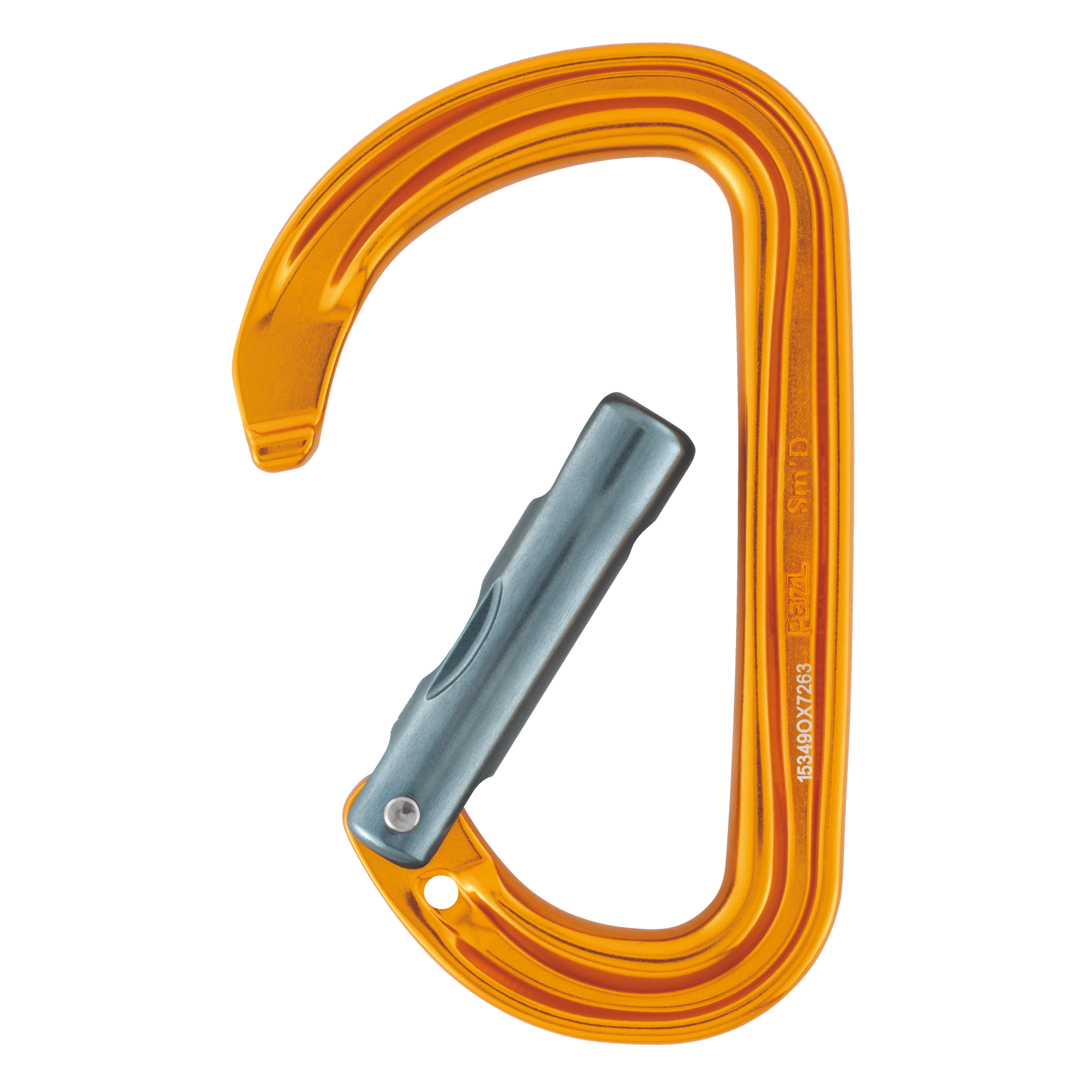 Sm'D Wall, en keylock karbin från Petzl