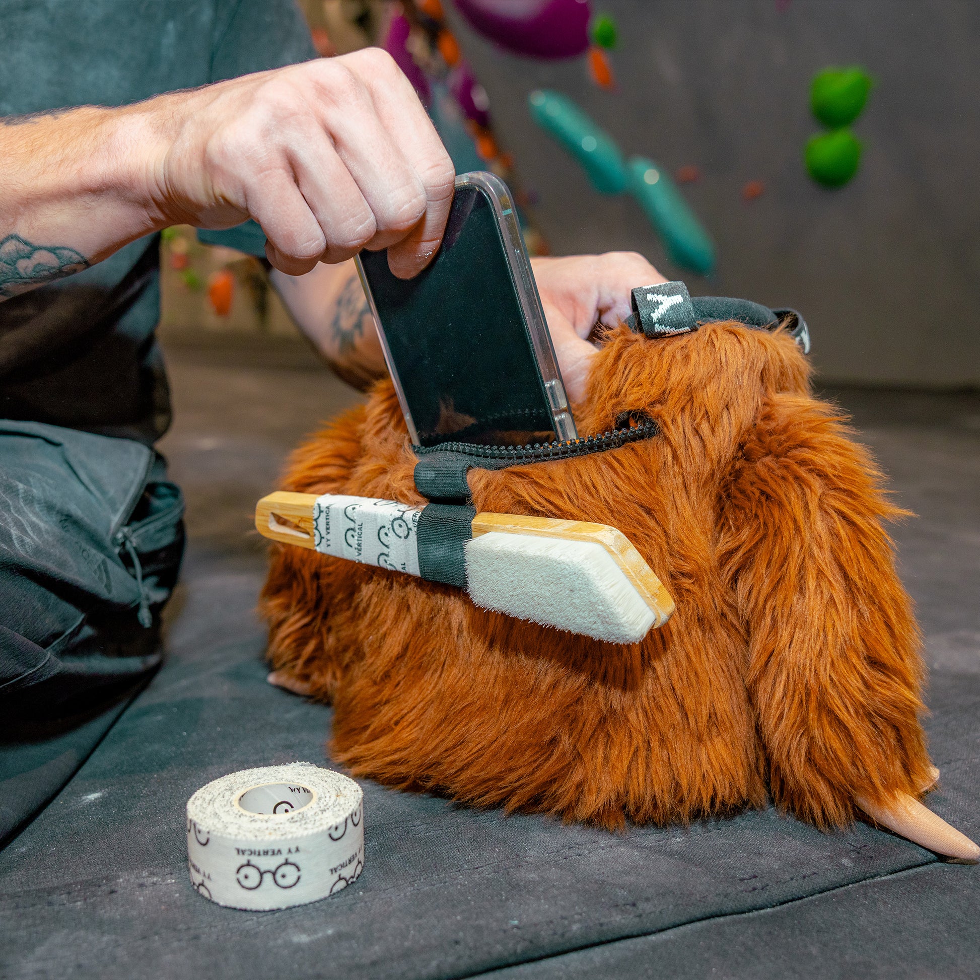 Boulder Chalk Bag Sloth - Boulderpåse från YY Vertical